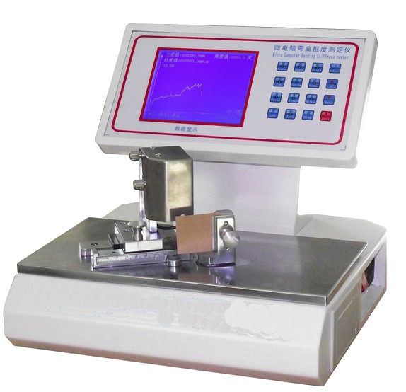 Fold Stiffness Packaging Testing Instruments With Curve Chart Display