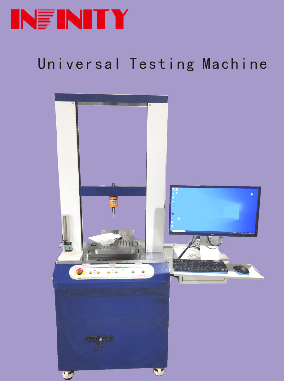 Kinerja mesin pengujian universal mekanis dengan akurasi pergeseran ± 0,05 mm