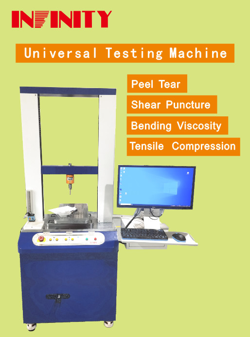 Mesin pengujian universal lebar efektif 420mm untuk pengujian dorong tarik yang lancar