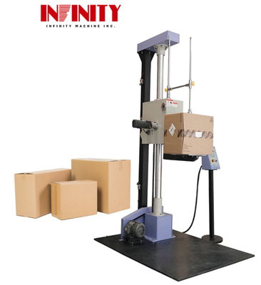 AC380V ISTA Paket Karton Sisi Jatuh Mesin Tes Dampak Untuk paket penuh dimuat Free Fall Testing