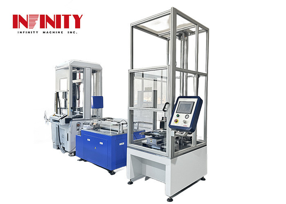 1140×1200×2700mm Impact Testing Machine dengan 1-100mm/s X-axis Speed Range dan Spesifikasi Bola Baja