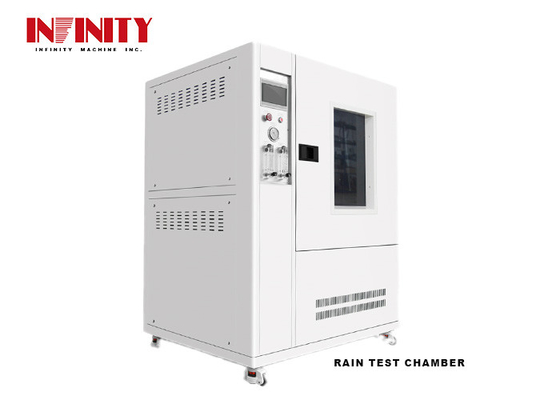 7 inci layar sentuh PLC Control IPX1 ~ 4 Waterproof Grade Testing Rain Test Chamber