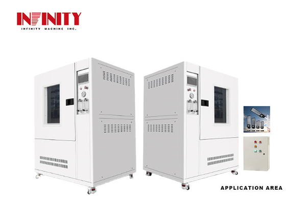7 inci layar sentuh PLC Control IPX1 ~ 4 Waterproof Grade Testing Rain Test Chamber
