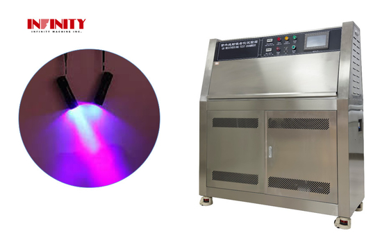 ASTM Simulasi Sinar Matahari Sinar UV Mesin Uji Penuaan Kamera Uji Iklim Ultraviolet