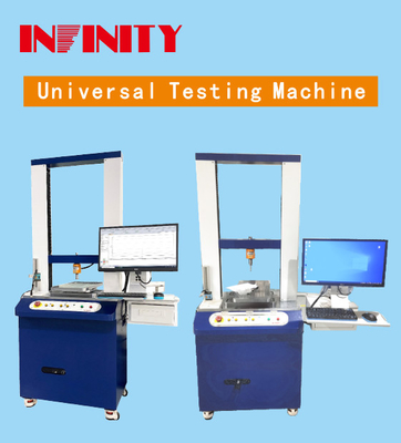 Mesin pengujian universal lebar efektif 420mm untuk pengukuran kecepatan dan nilai gaya