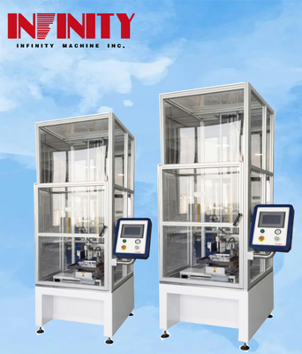 Drop Ball-impact Tester dengan kisaran kecepatan sumbu Z 1-200mm/s dan ±1mm Height Error
