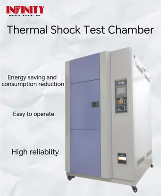 Multi-Layer Insulating Glass Programmable High-Low Temperature Shock Test Chamber dengan Non-fluorine Refrigerant