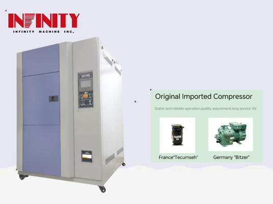 Kapasitas tinggi Dingin air suhu perubahan cepat Tester untuk 30kg / sampel lapisan