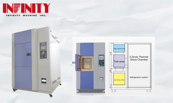 Elektronik yang dapat diprogram Kamar Uji Shock Panas Dingin Operasi sederhana Dan Kontrol PID Grup Referensi