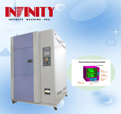 Modus Bypass Gas-Liquid Programmable Temperature Impact Test Chamber dengan Seragam Suhu 2,0 C