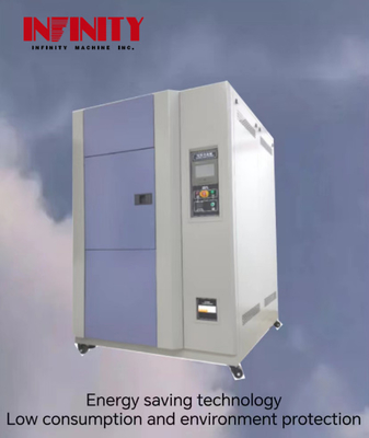 1480×1450×1950 Programmable Hot Cold Shock Test Chamber dengan Air-Cooled Condenser Mode