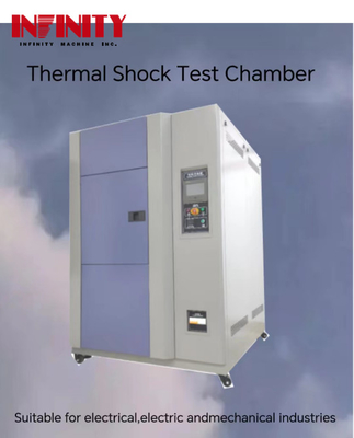 1480×1450×1950 Programmable Hot Cold Shock Test Chamber dengan Air-Cooled Condenser Mode