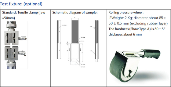 Servo Control/Non Woven Fabric Internal Bond Testing Universal Pull Pressure Test Machine (Mesin pengujian tekanan tarik universal)