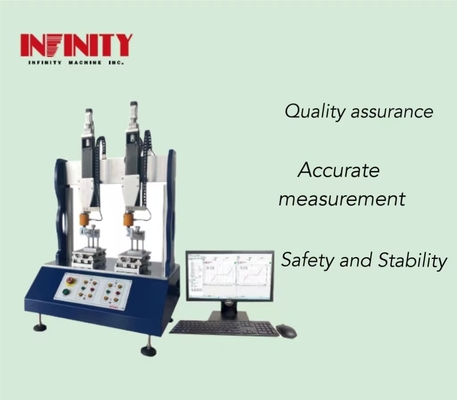 0.5KN Force Value Sensor Capacity Mesin Pengujian Kekuatan Swing Dua Stasiun Dengan Keakuratan ±0,3%