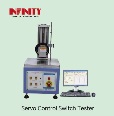 Tes presisi dengan Servo Control Keystroke Tester 0.01gf Min. Load Display