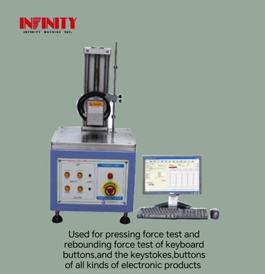 Spring Key Force Test Servo Control Switch Tester dengan 500gf Kapasitas dan 0,001mm Min. Angle Display