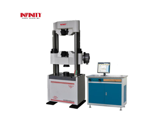 Mesin pengujian universal komputerisasi untuk pengujian kompresi hidrolik 6KN sampai 300KN 80mm