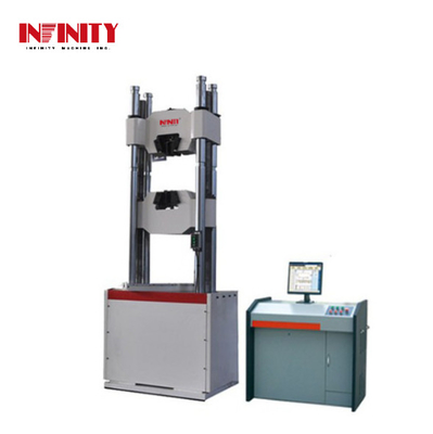 2000kn Tekanan hidraulik Mesin pengujian pasir universal 60mm Min Max Piston Kecepatan bergerak