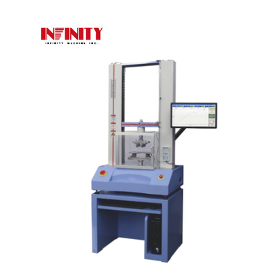Kaca 3 4 Titik Bending Test Mesin pengujian universal elektronik dengan kapasitas kecerdasan tinggi 10000N