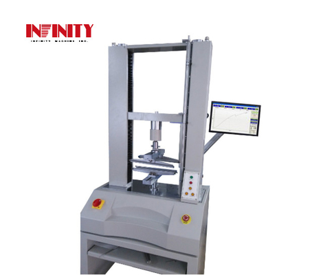 Kaca 3 4 Titik Bending Test Mesin pengujian universal elektronik dengan kapasitas kecerdasan tinggi 10000N