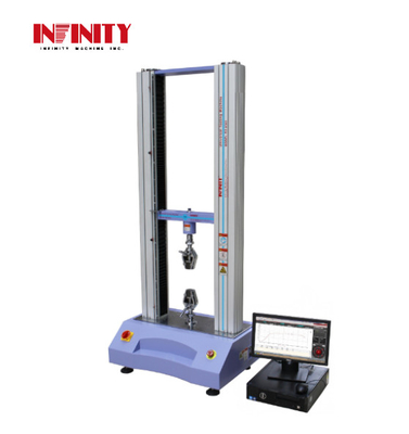 Mesin Pengujian Universal Elektronik Presisi Tinggi 0,001 ~ 500mm/Min Kecepatan Pengujian Tanpa Rang