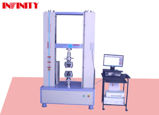 Mesin pengujian ketegangan servo universal yang dikendalikan kain Unit switchable Lbf/In2