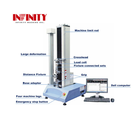 5KN Tape Peeling Kekuatan Testing Machine / Adhesi Test Machine 130mm Lebar
