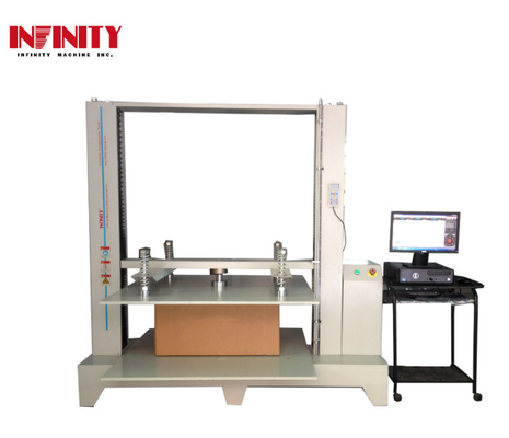 ASTM D642 Karton Meledak Kekuatan Karton Paket Kompresi Testing Machine untuk Box Uji Kekuatan Kompresi