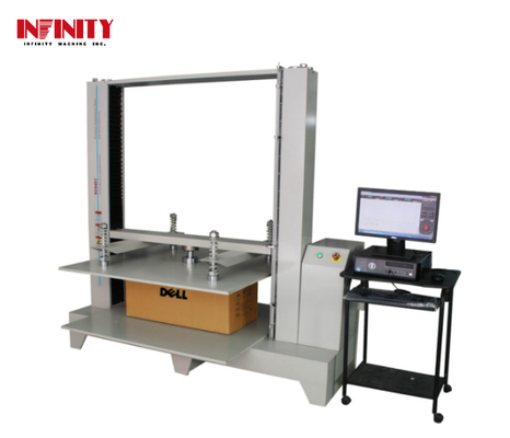ASTM D642 Karton Meledak Kekuatan Karton Paket Kompresi Testing Machine untuk Box Uji Kekuatan Kompresi