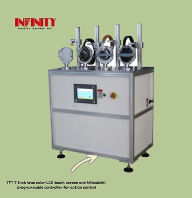 AC Servo Motor Driven High Precision Headphone Torsion Life Testing Machine untuk pengujian tahan lama