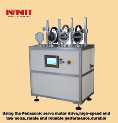 AC Servo Motor Driven High Precision Headphone Torsion Life Testing Machine untuk pengujian tahan lama