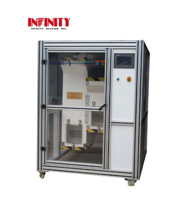 Produk Elektronik Jatuhkan Testing Machine, 2 Station Roller Drop Tester