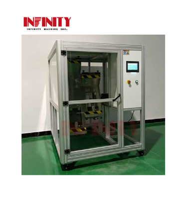 IEC 60068-2-32 500 / 1000mm Gratis Jatuhkan Mesin Uji Barel Jatuh Berulang