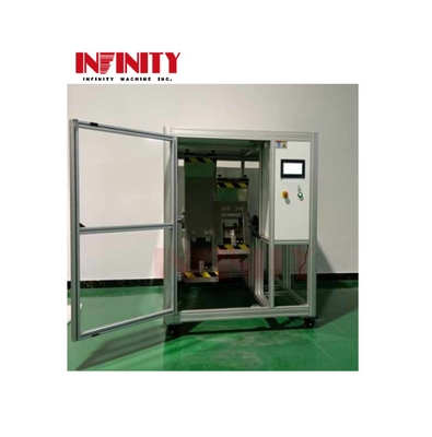 IEC 60068-2-32 500 / 1000mm Gratis Jatuhkan Mesin Uji Barel Jatuh Berulang
