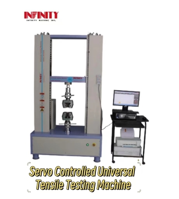Laboratorium Elektronik 100KN Servo Control Universal Material Tensile Testing Machine
