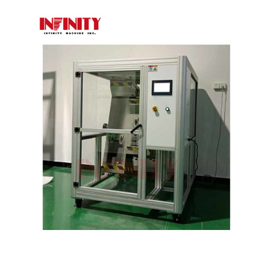 1000mm 500mm mesin uji tumble untuk perangkat genggam dengan kontrol panel sentuh 5 ~ 20 kali / menit