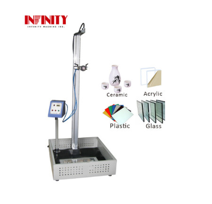 1000mm Height Drop Testing Machine dengan pengaturan panel sentuh dan tampilan 2Kgf Test Load Drop Weight Testing