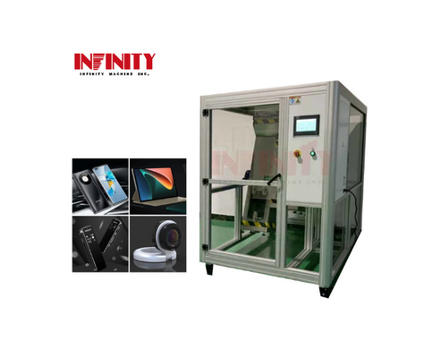 1000mm 500mm mesin uji tumble untuk perangkat genggam dengan kontrol panel sentuh 5 ~ 20 kali / menit