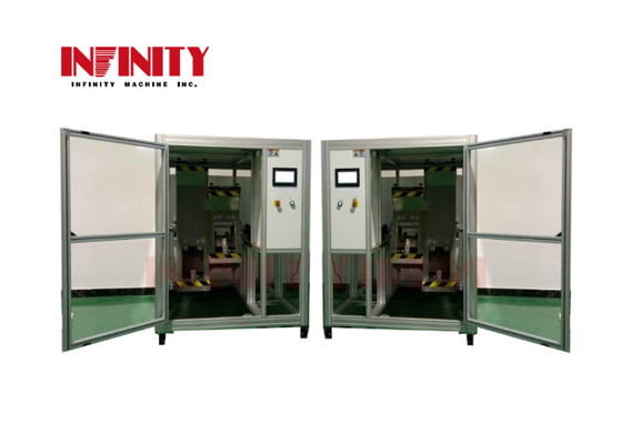 IEC 60068-2-32 1000mm 500mm Free Fall Repeated Tumble Tester AC220V 50Hz 5A 5 ~ 20 kali / menit