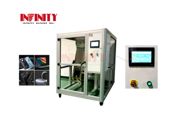 IEC 60068-2-32 Tumble Tester Untuk Rolling Drop Testing dengan Touch Panel Control AC220V 50Hz 5A