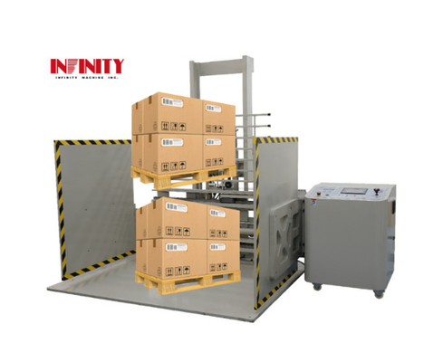 1800 × 1800 mm Peralatan pengujian kompresi baseboardwidth untuk pasokan listrik 380V/50Hz