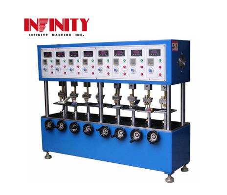 Mobile Phone Keystroke Force Measurement Equipment with Eight Station