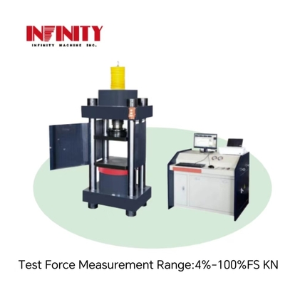 Micro Electro Hydraulic Servo Compression Testing Machine dengan tampilan kurva tes waktu nyata Berat 1200