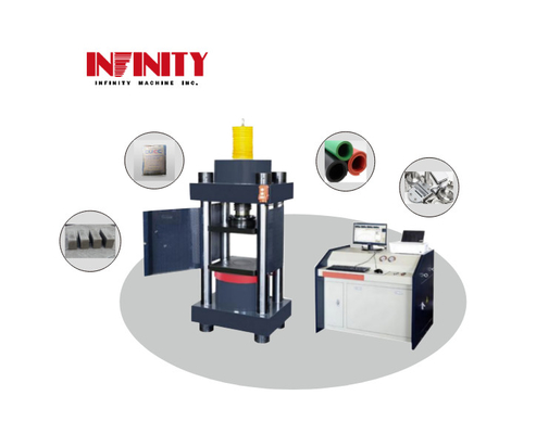 Full Digital Closed Loop Micro Electro Hydraulic Servo Compression Testing Machine untuk memuat beban yang sama dan pemeliharaan