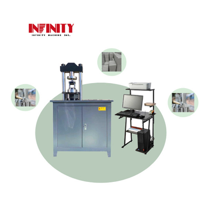 Real Time Test Monitoring Micro Electro Hydraulic Servo Kompresi Mesin pengujian