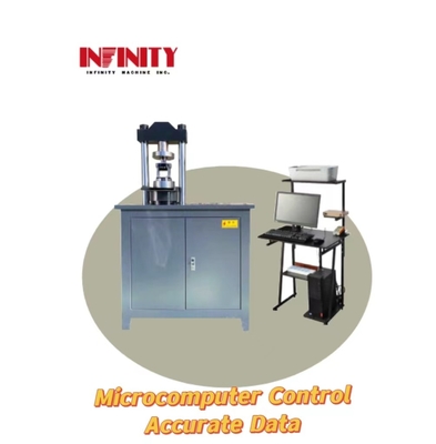 25MPa Tekanan Pompa Hidraulik Mesin Uji Kompresi Servo Hidraulik Mikro Elektro Untuk Beberapa Sampel