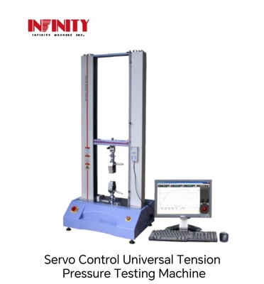 Laut / busa Servo Control Universal Tekanan Tekanan Mesin Pengujian Dengan Kecepatan Pengujian Of 0.01-500mm/min