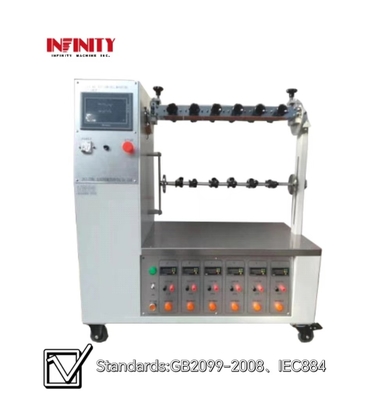 6 Set Jig Plug Wire Ulang Bending Fatigue Tester Untuk Disesuaikan