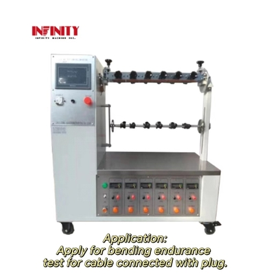 IEC884 Standar Plug Bending Test Machine yang Digunakan untuk Uji Ketahanan Bending Kabel