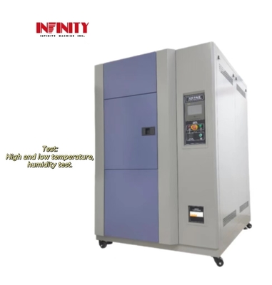 Simple Programmable Dingin Dan Panas Shock Chamber Untuk Tes Suhu Tinggi Dan Rendah